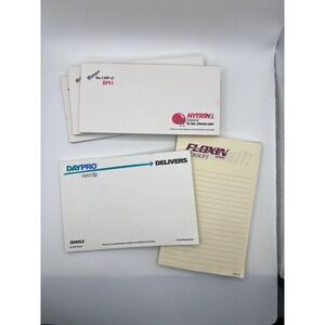 Assorted‎ Lot Of Pharmaceutical Drug Rep Advertising Promo Note Pads/Post Its